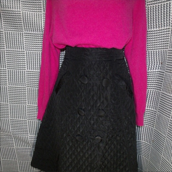 Black quilted skirt - Picture 5 of 6